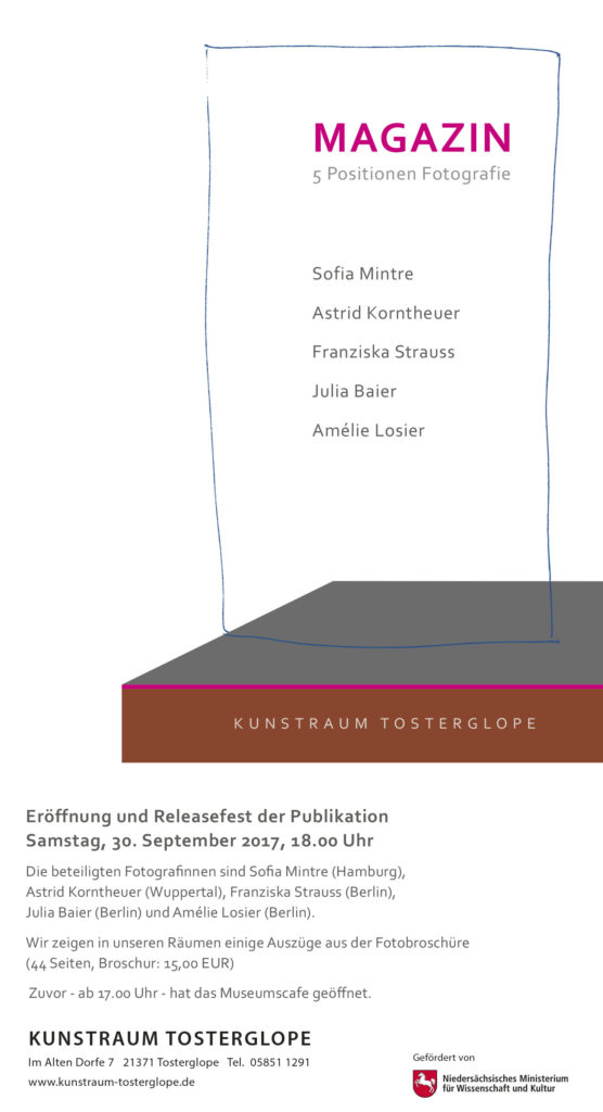 Magazin 5 Positionen Fotografie, Broschüre